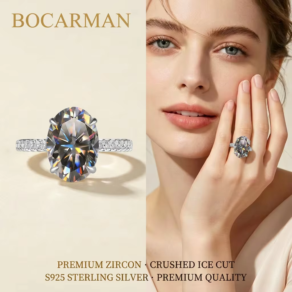 Bague en argent Sterling S925, vert menthe, bijoux fins, qualité Tanzanite bleue, Zircon, anneaux ov