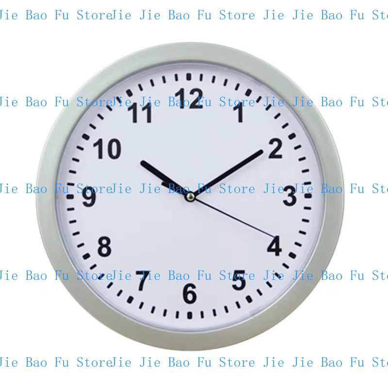 E8BD Boîte rangement à horloge murale multifonctionnelle pour protéger les touches bijoux en espèces