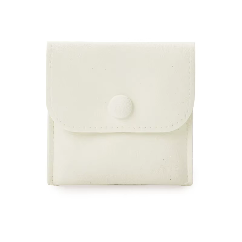 Oirlv Luxueux pochette à bijoux en velours 5 pièces, parfaite pour ranger le collier pendentif, les 