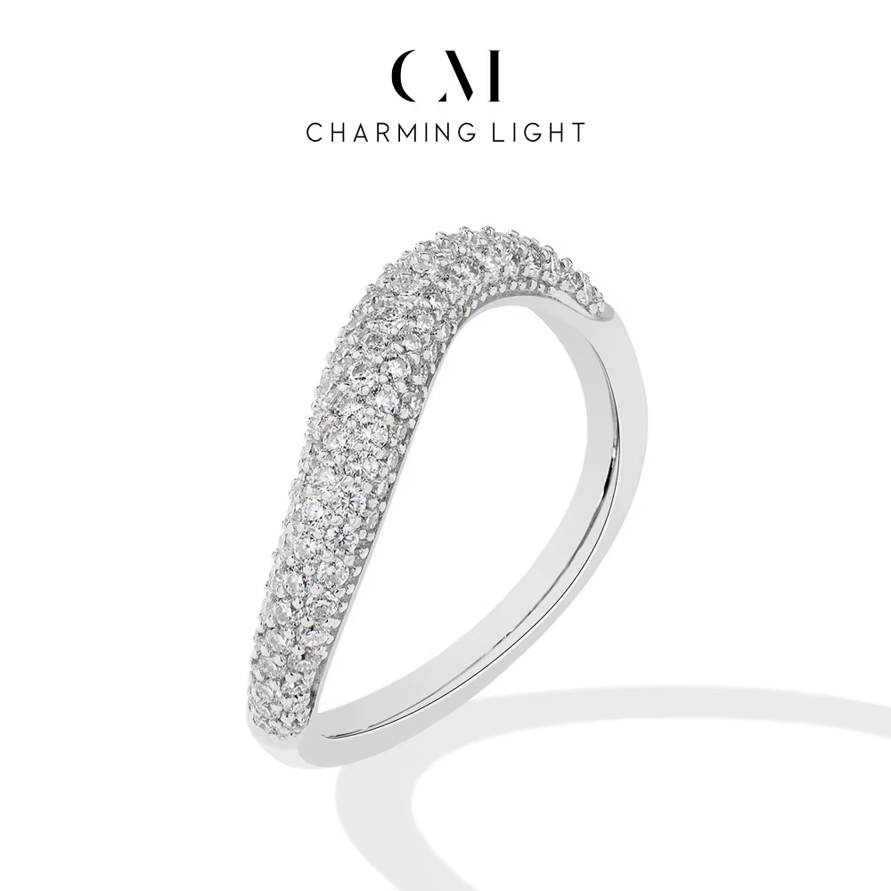 Charmant mode S925 en argent Sterling fiançailles classique Moissanite diamant bague pour femmes hom