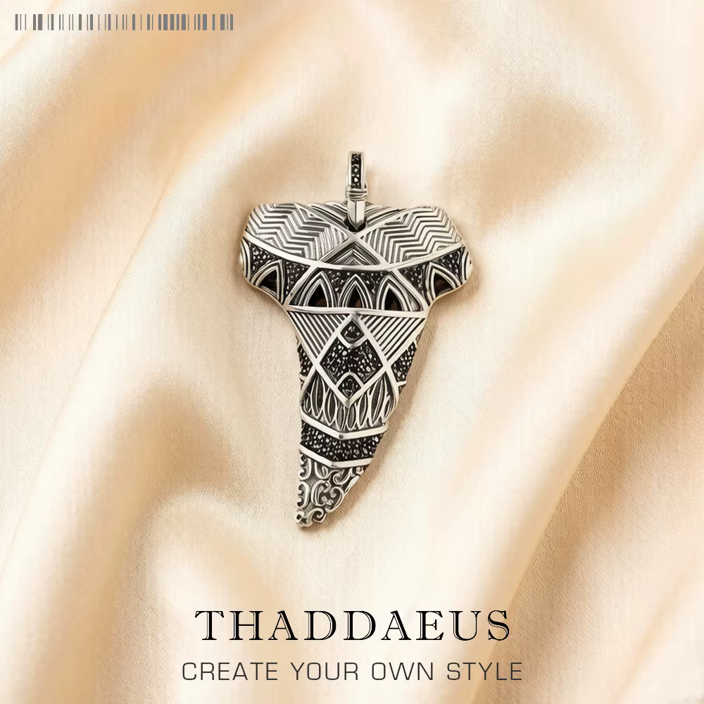 Pendentif dent de requin Maori, tout nouveau Bijoux à la mode, collier adapté, Bijoux ethniques chin