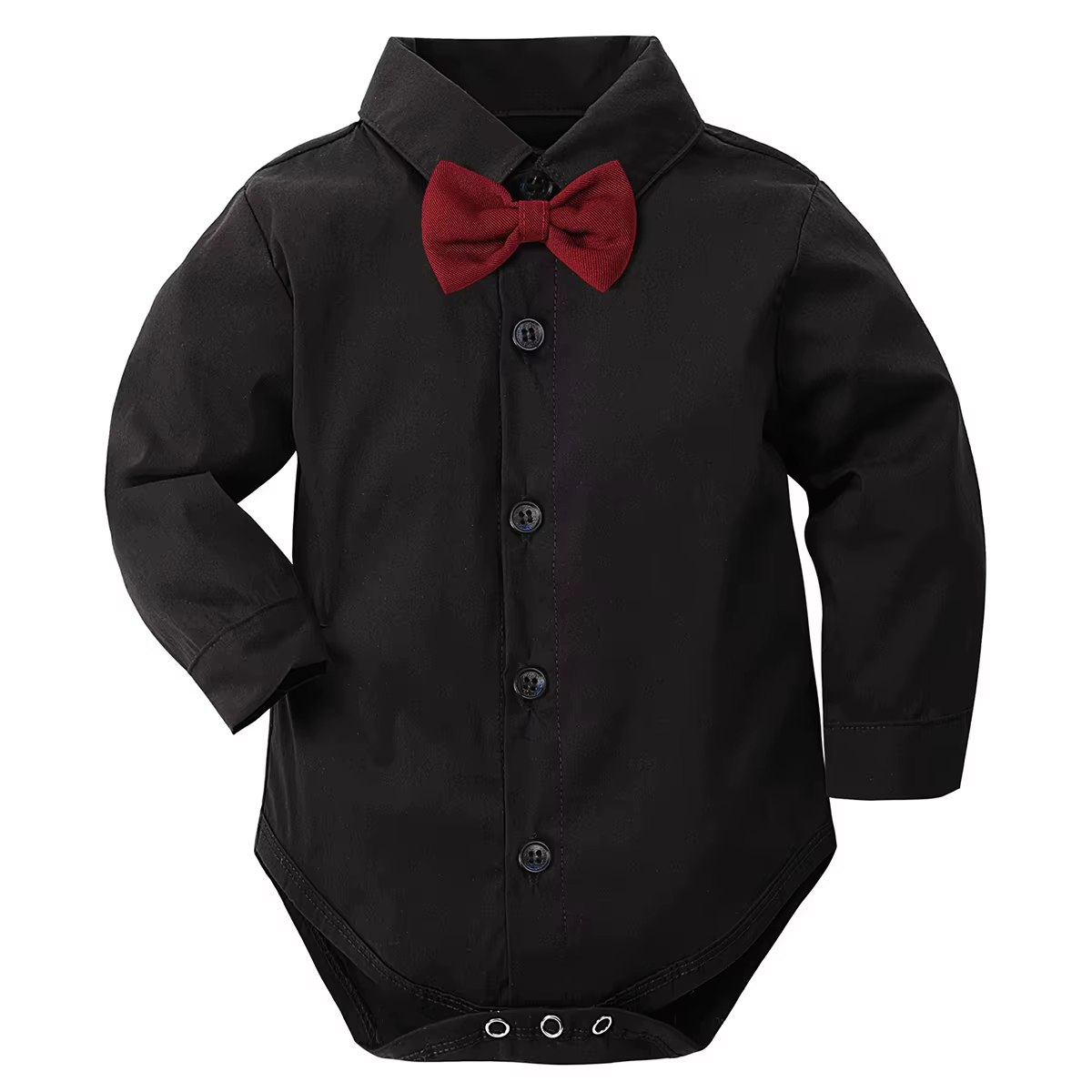 Bébé garçons robe chemise nouveau-né baptême body infantile mariage baptême noël formel une pièce me