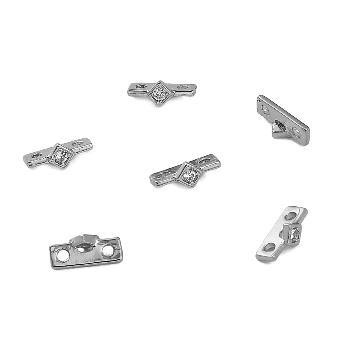Bracelet Perlé Double NucleoBead Revêtu Or Platine 14K, Accessoire de Partition, Bricolage, Fait à l