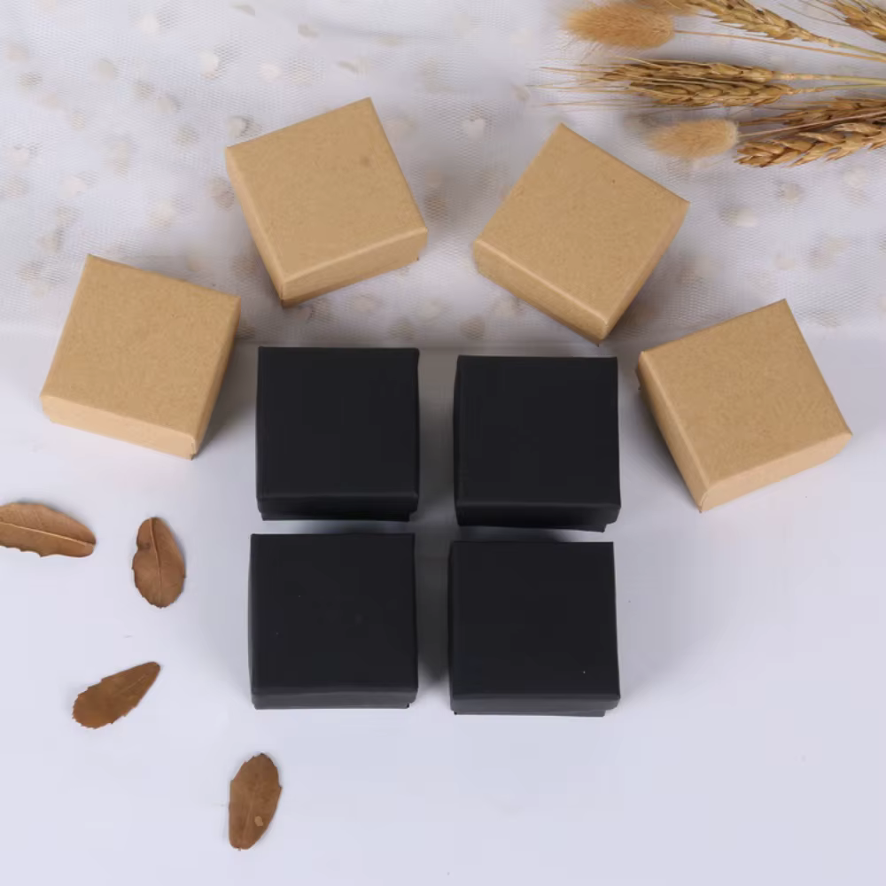 LeeChee-Boîte à bijoux avec logo personnalisé, boîte à bijoux
