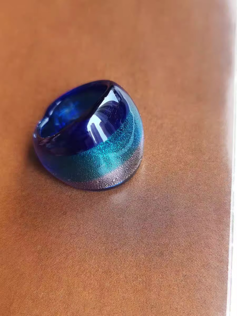 Bagues Vintage en verre de Murano pour femmes, nouveaux Styles, bagues pour cadeaux de fête, beaux b
