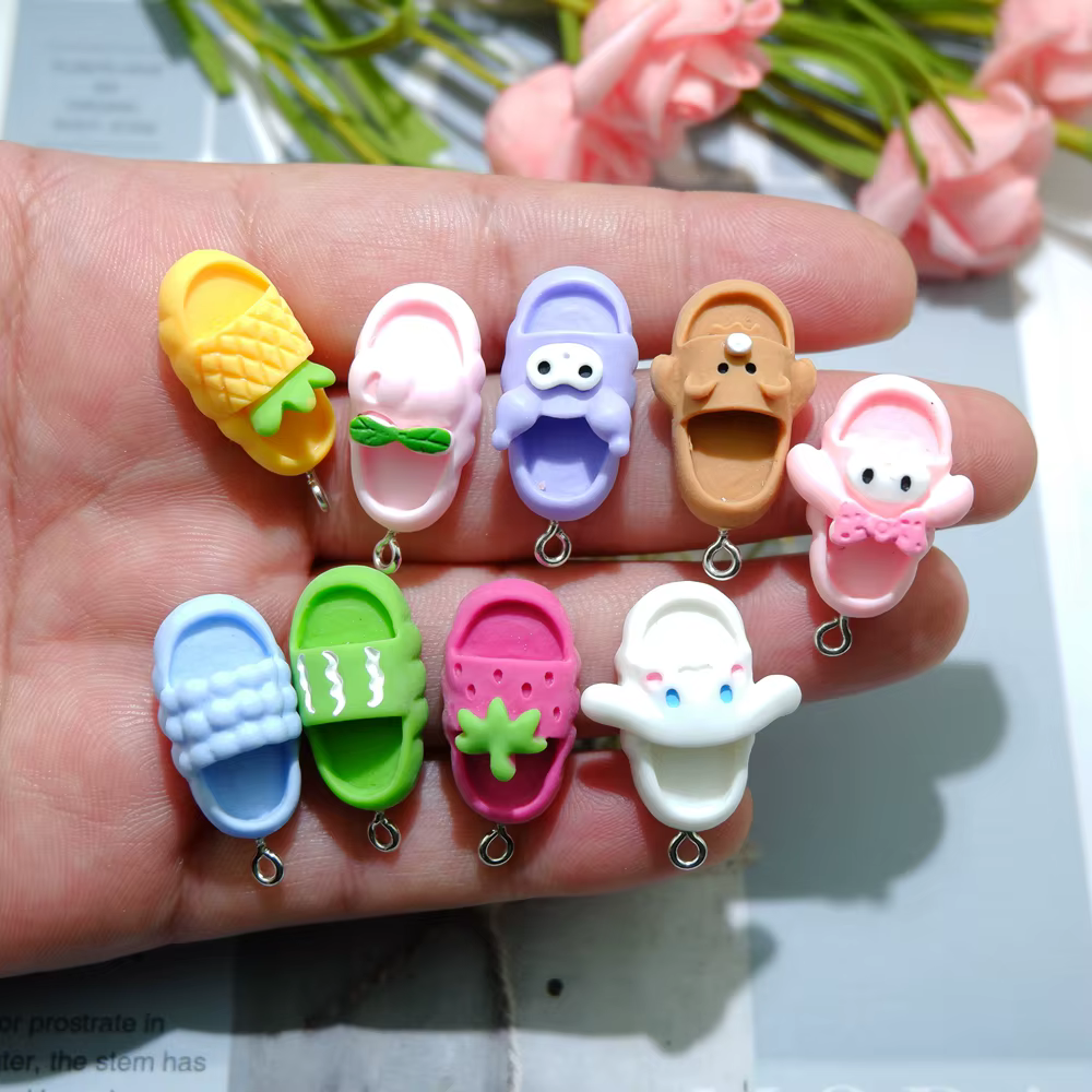 Breloques Fruits de dessin animé pour la fabrication de bijoux, bricolage, boucle d'oreille, Bracele