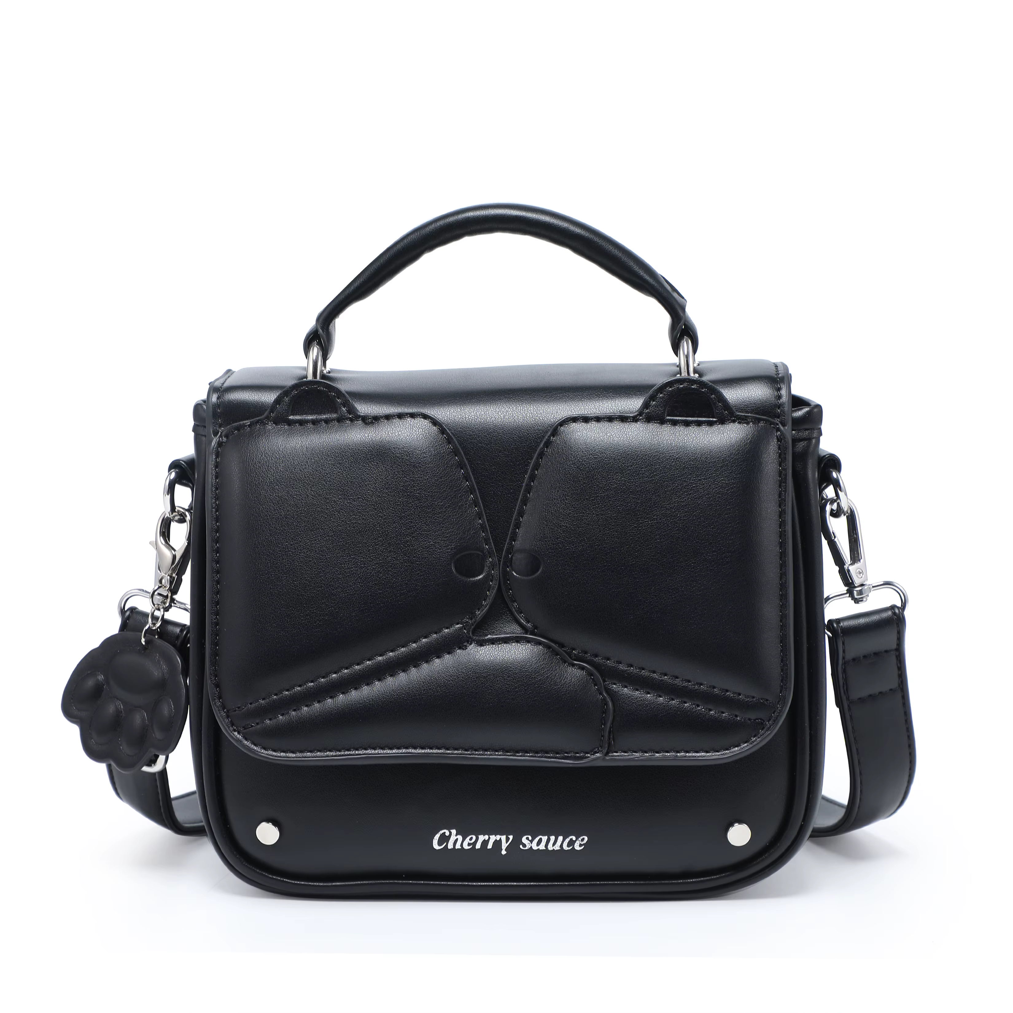 Arc amour coeur Sac fourre-tout carré Sac Femme épaule Crossbady Bolsos De Mujer Original classique 