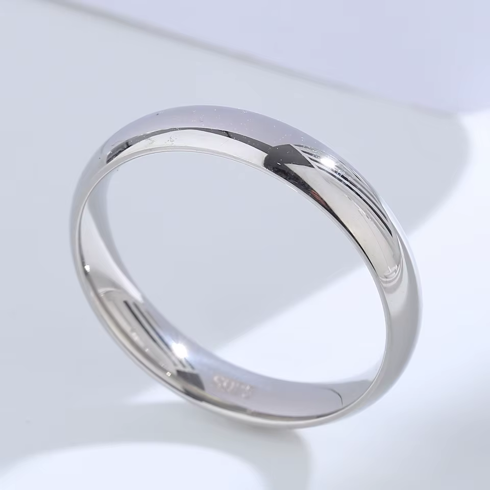 Buyee 925 bague de couple en argent Sterling anciens Styles bague Simple pour femmes hommes mode cla