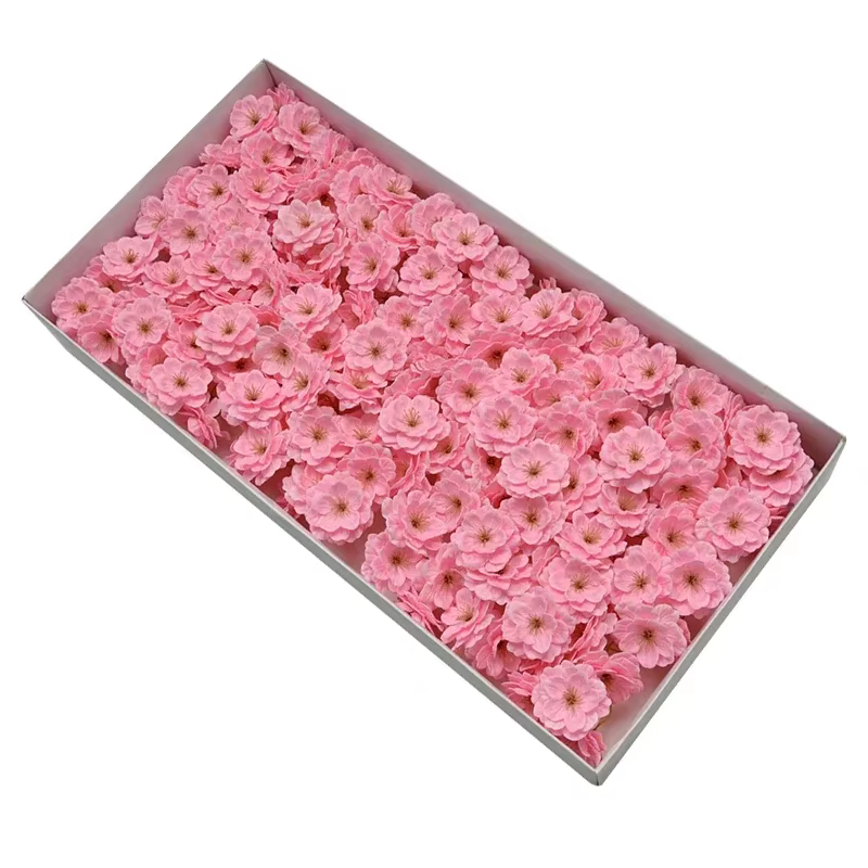 Fleurs artificielles romantiques sans fleur, décoration de mariage, bricolage, 25 pièces/lot