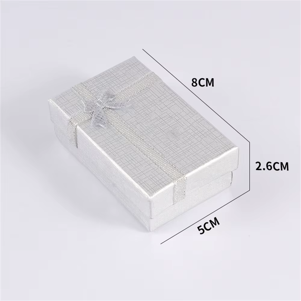Boîte à Bijoux pour Bague de Fiançailles, Boucles d'Oreilles, Collier, Bracelet, Nministériels d Pap