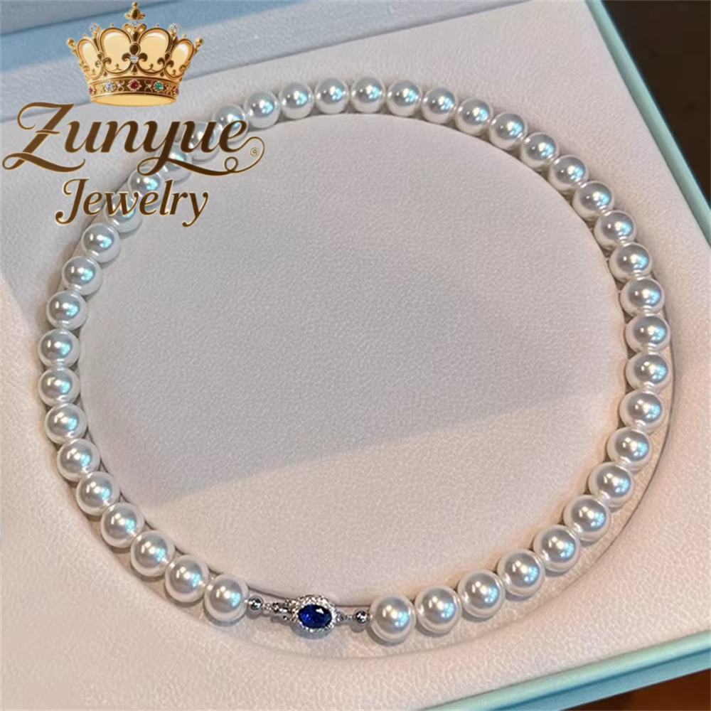 Accessoire de collier de perles, chaîne de clavicule perlée, accessoire de luxe haut de gamme et lég