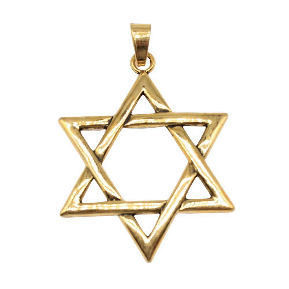 Grand pendentif étoile de FC, bijoux vintage, breloques, 1 pièce