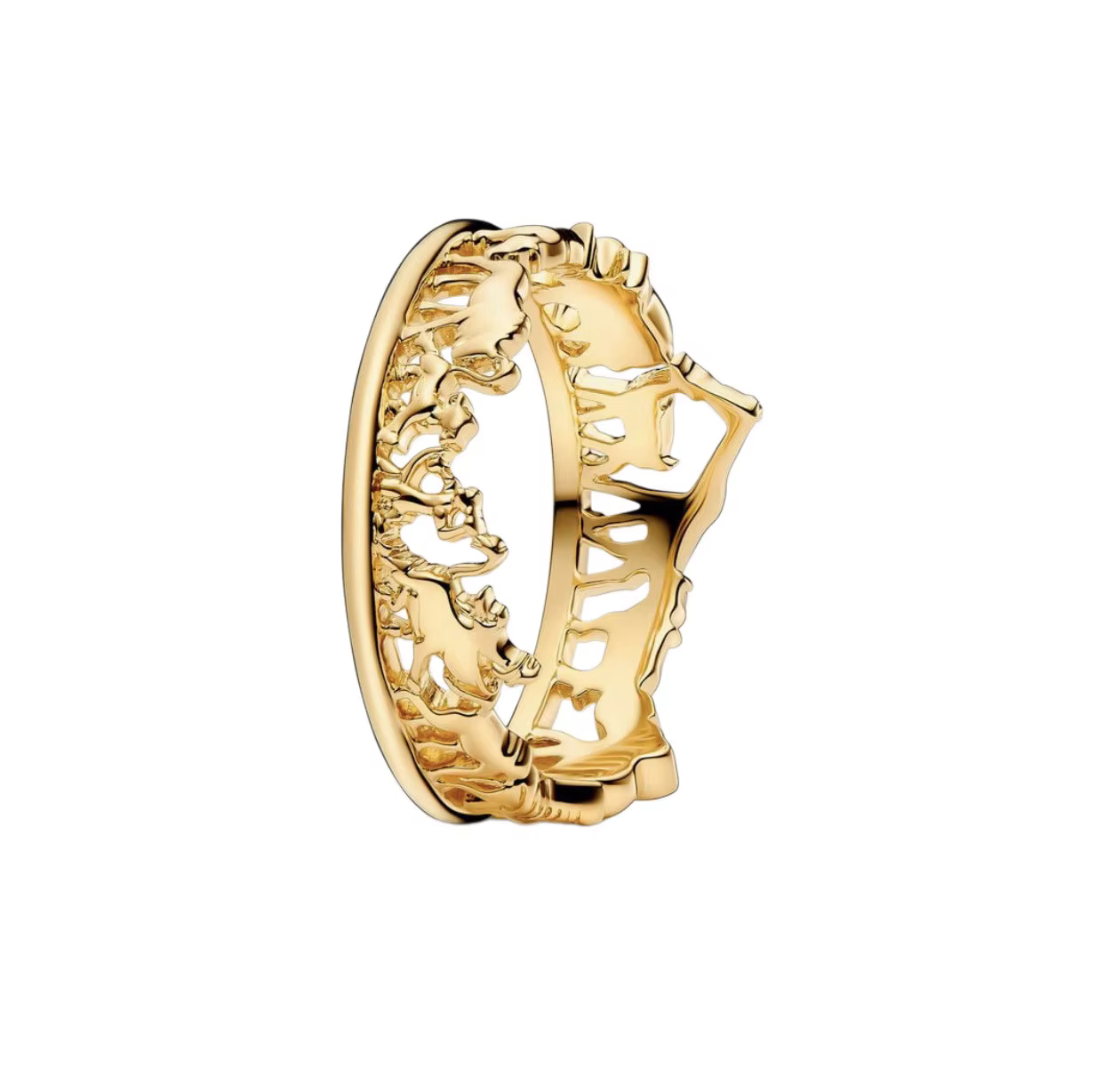 Bague en argent 925% pur avec nœud papillon, cœur et couronne en zircone, cadeau d'amour pour femmes