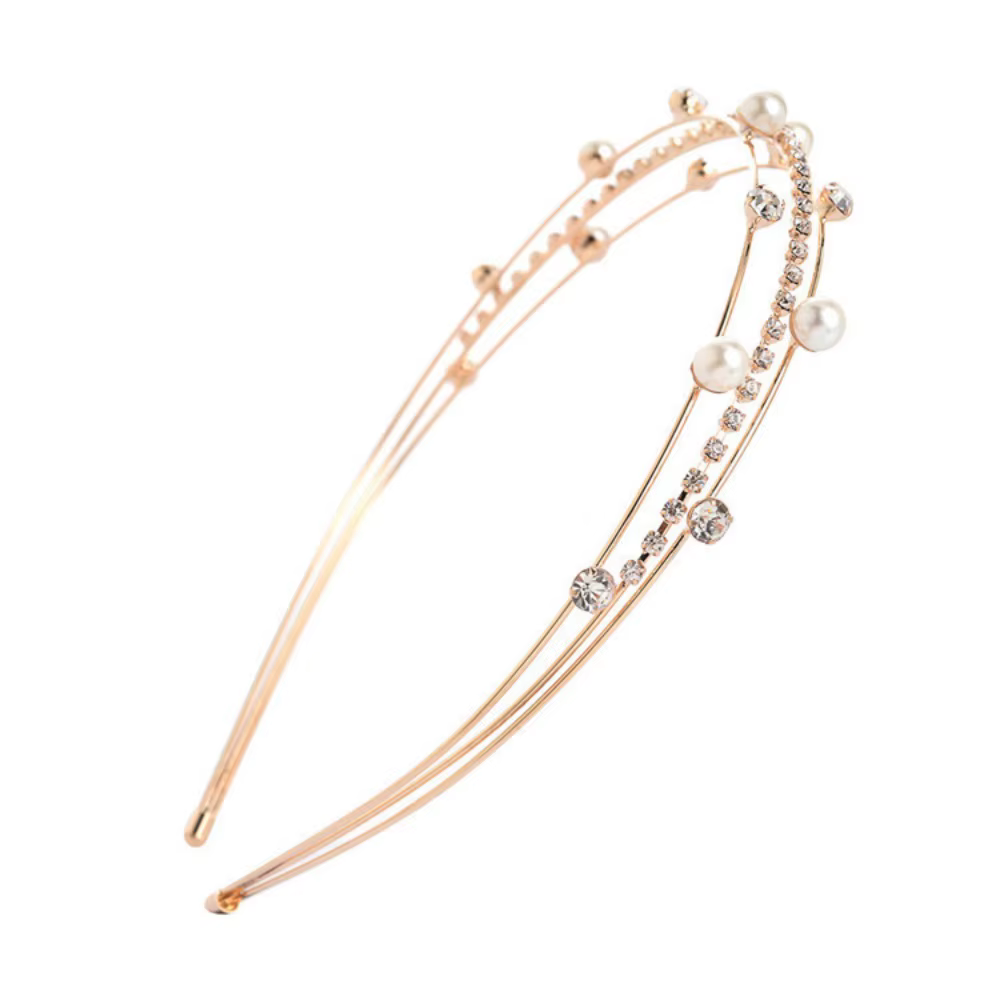 Diadème de mariée en cristal tendance pour femmes, accessoires de coiffure pour bal de promo et mari