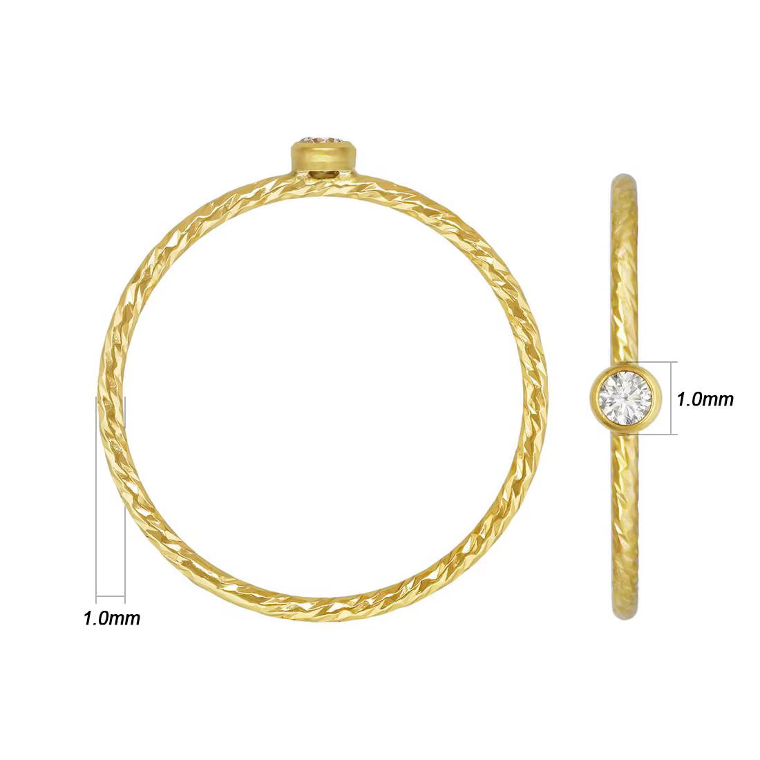 Bague KLE remplie d'or 14 carats pour femme, bijoux Boho, bague d'Li-minimaliste, accessoires en or,