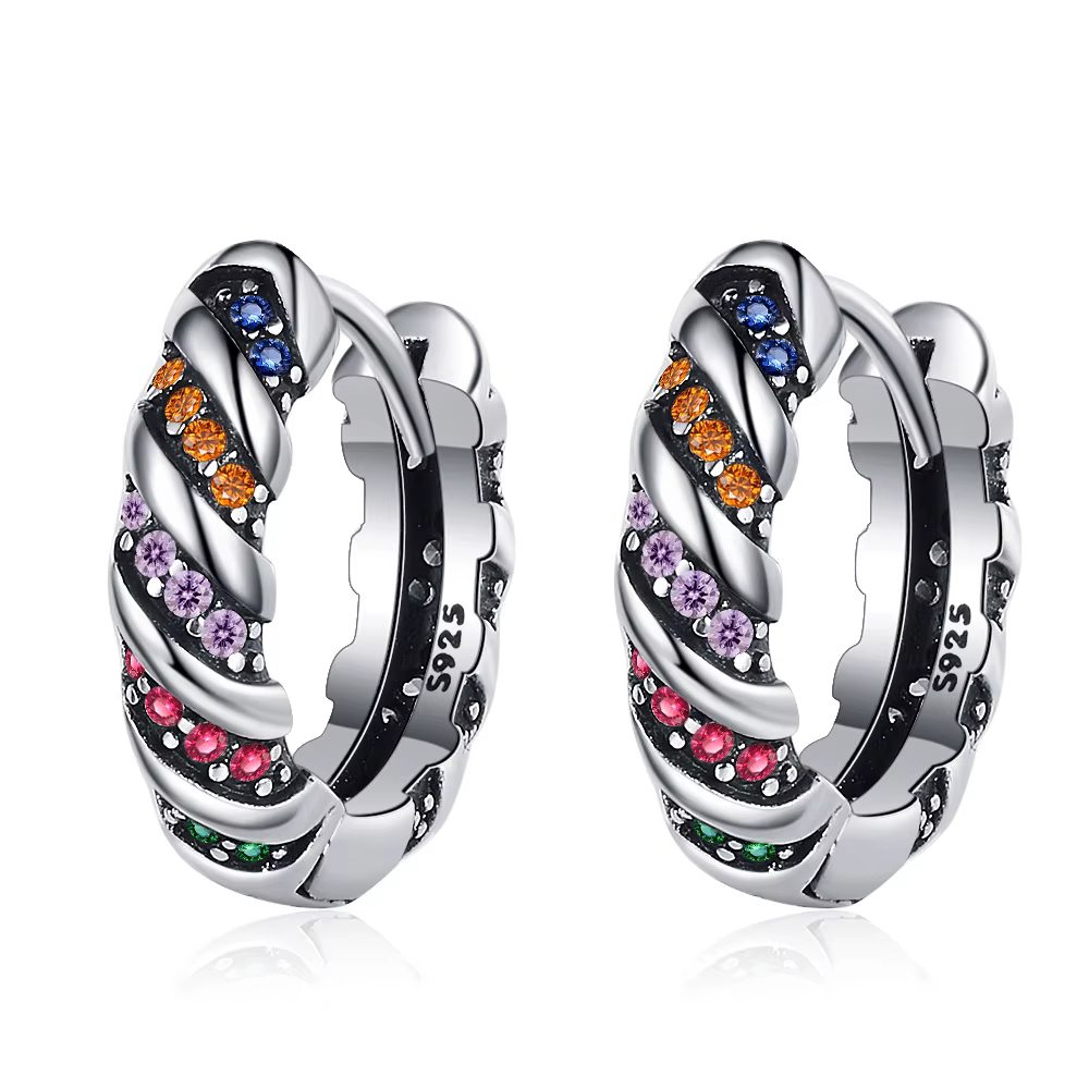 Boucles d'oreilles en argent Sterling 925 pour femmes, bijoux de luxe, accessoires, vente en gros, p