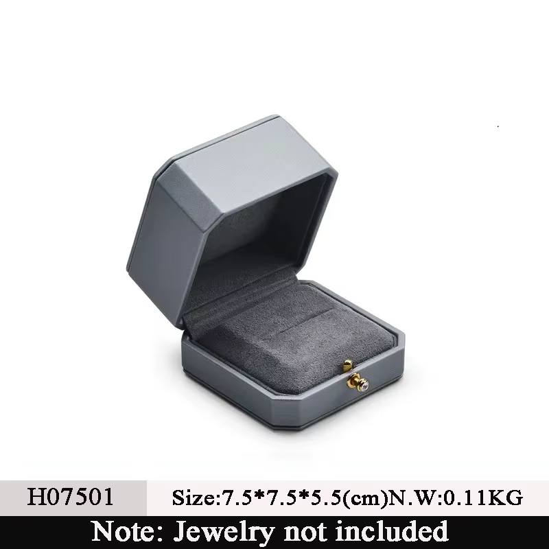 Oirlv luxe en cuir bijoux organisateur bague de mariage boîte pendentif Bracelet collier mallette de