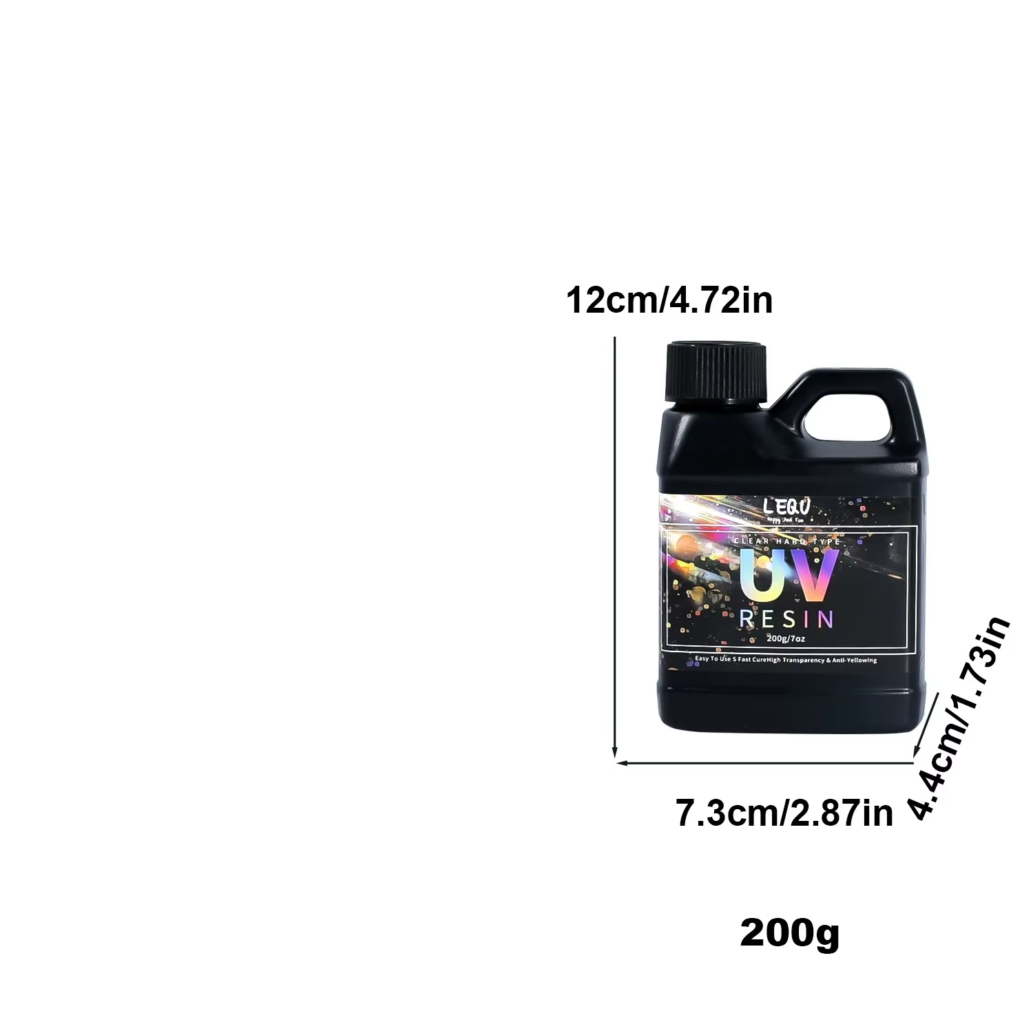 Colle en résine époxy UV 200g/500g, pour la fabrication de bijoux, haute transparence, séchage rapid
