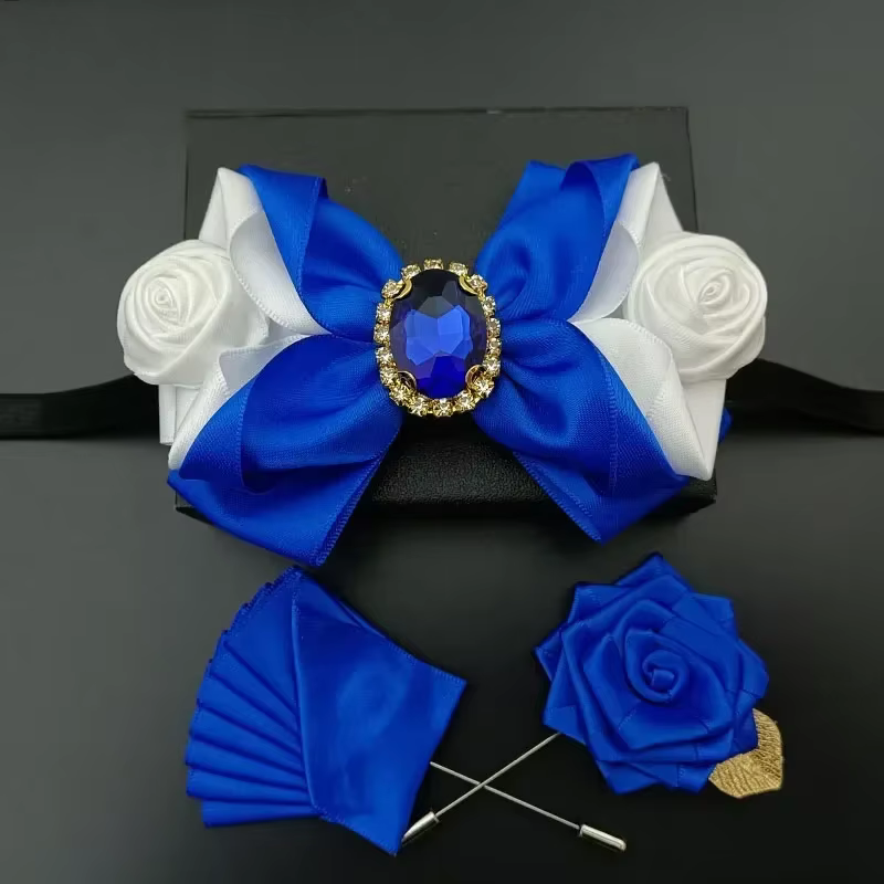 Ensemble de Corsage de Nministériels d Papillon de Mariage pour Homme, Accessoires de Chemise França