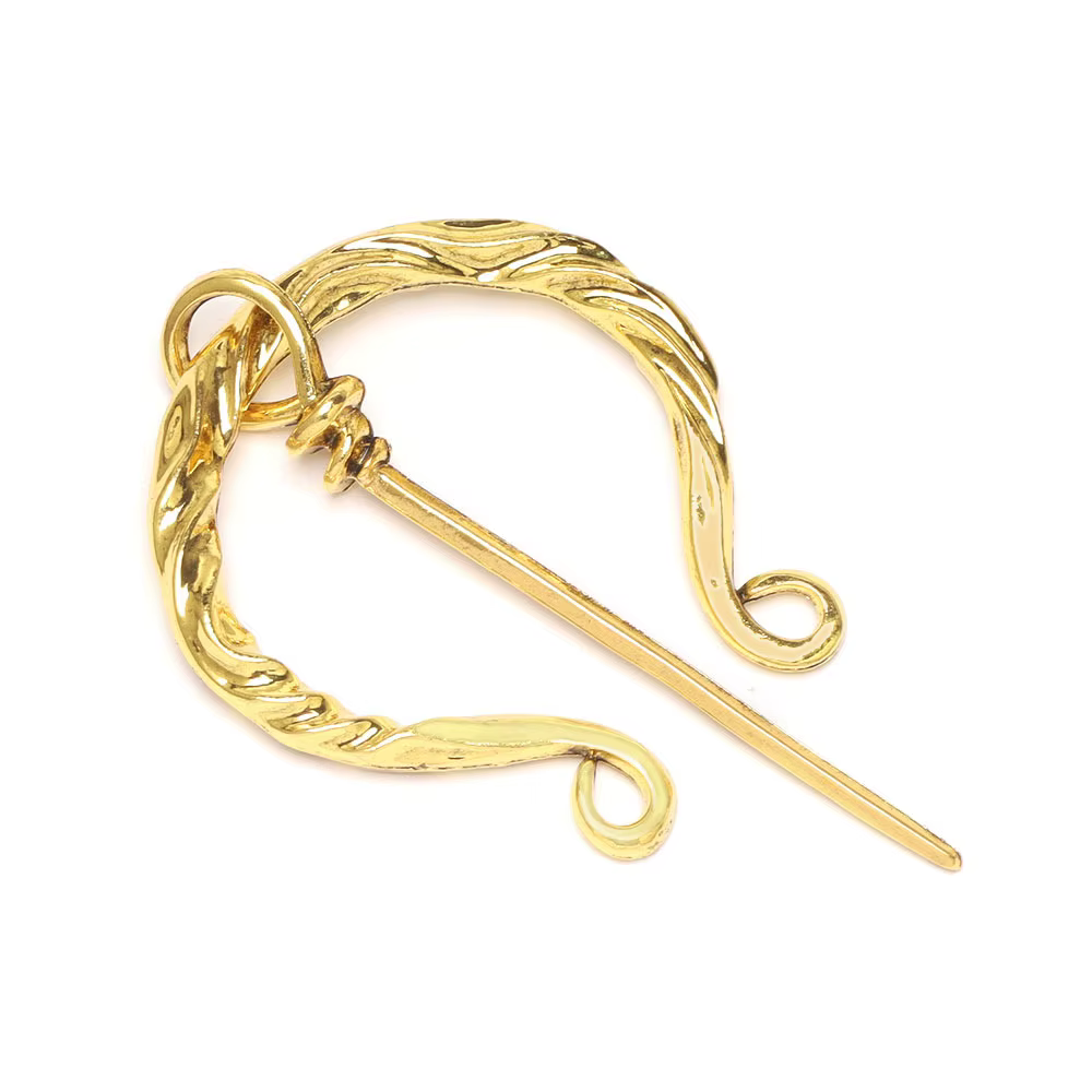 Forgé à la main médiéval nordique nordique nordique runique Viking bijoux vintage Wulfund boucle de 