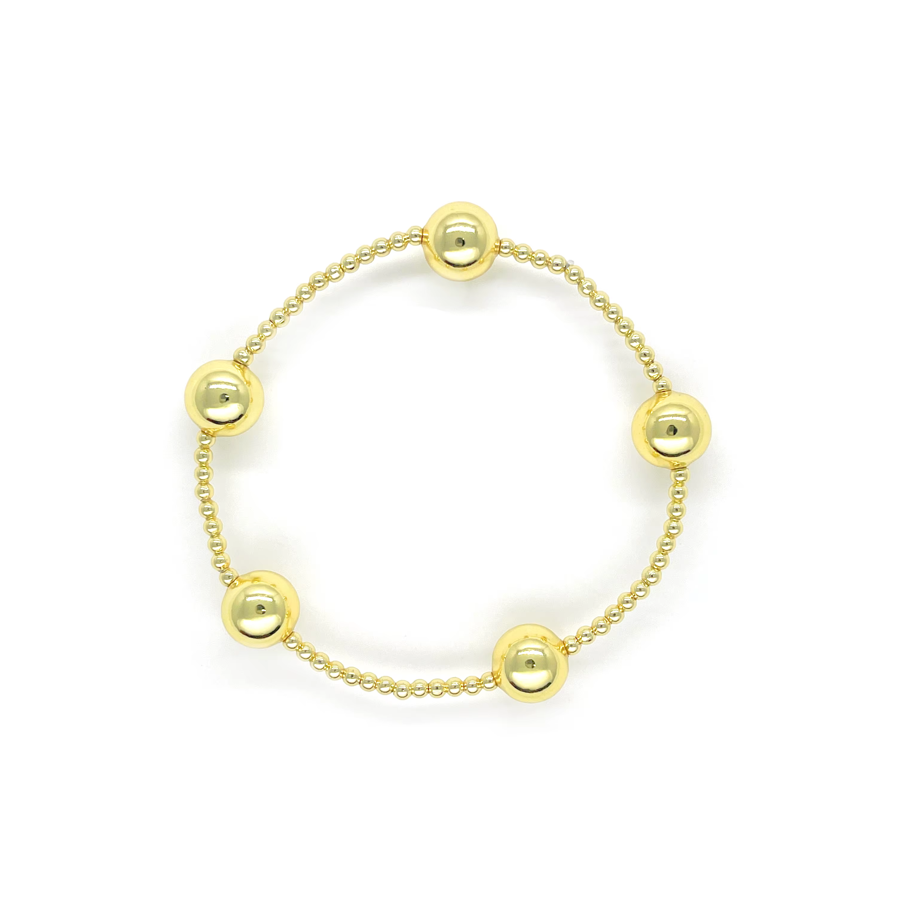 KKBEAD Boho Bracelet de Protection contre le mauvais œil pour femmes plaqué or 18 carats réglable em