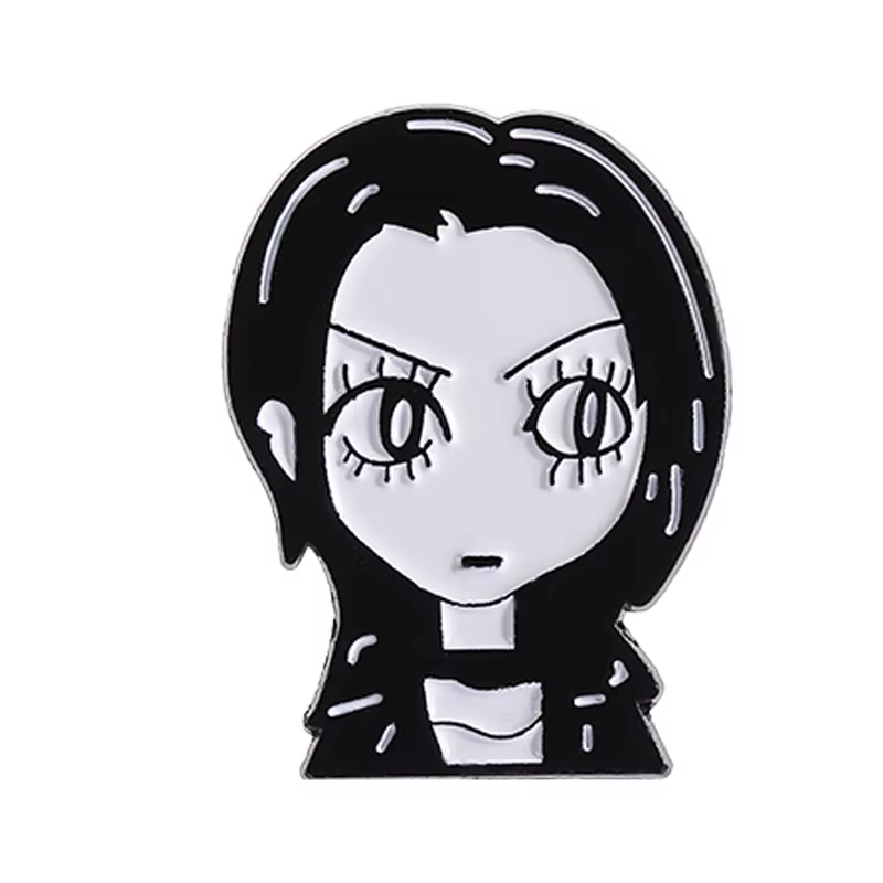 Bande dessinée filles Nana émail broche classique japonais Anime personnage broches revers sac à dos