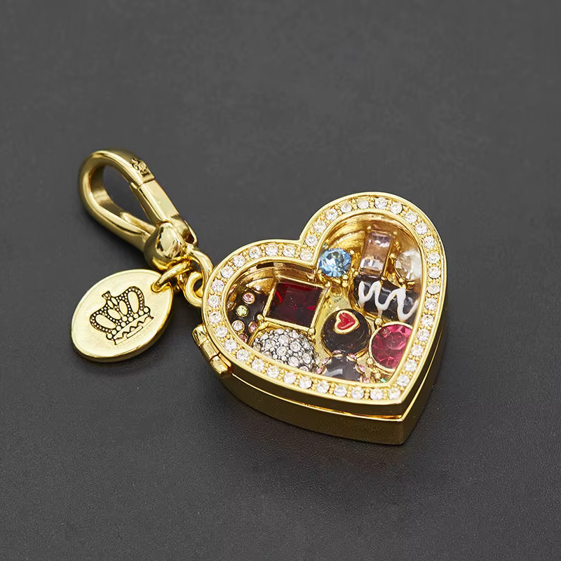 Lovely Sweet Wind-Collier pendentif en émail chocolat, Love Can Open the Gift Box, Fashion Clavicle