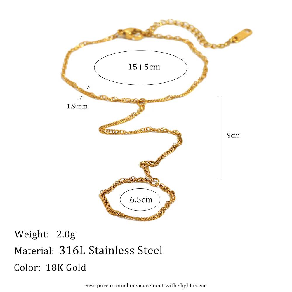 E.B.belle Design de mode fête de mariage quatre styles clair rond Zircon pendentif doigt Bracelet pl