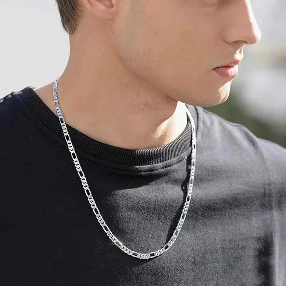 Collier en or 18 carats de qualité supérieure pour femmes et hommes, taille 16-30 pouces, bijoux, ch