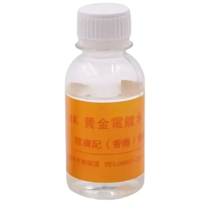 Kit de solution de placage or 24 carats 100 ml, équipement de galvanoplastie DIY pour bijoux (bagues