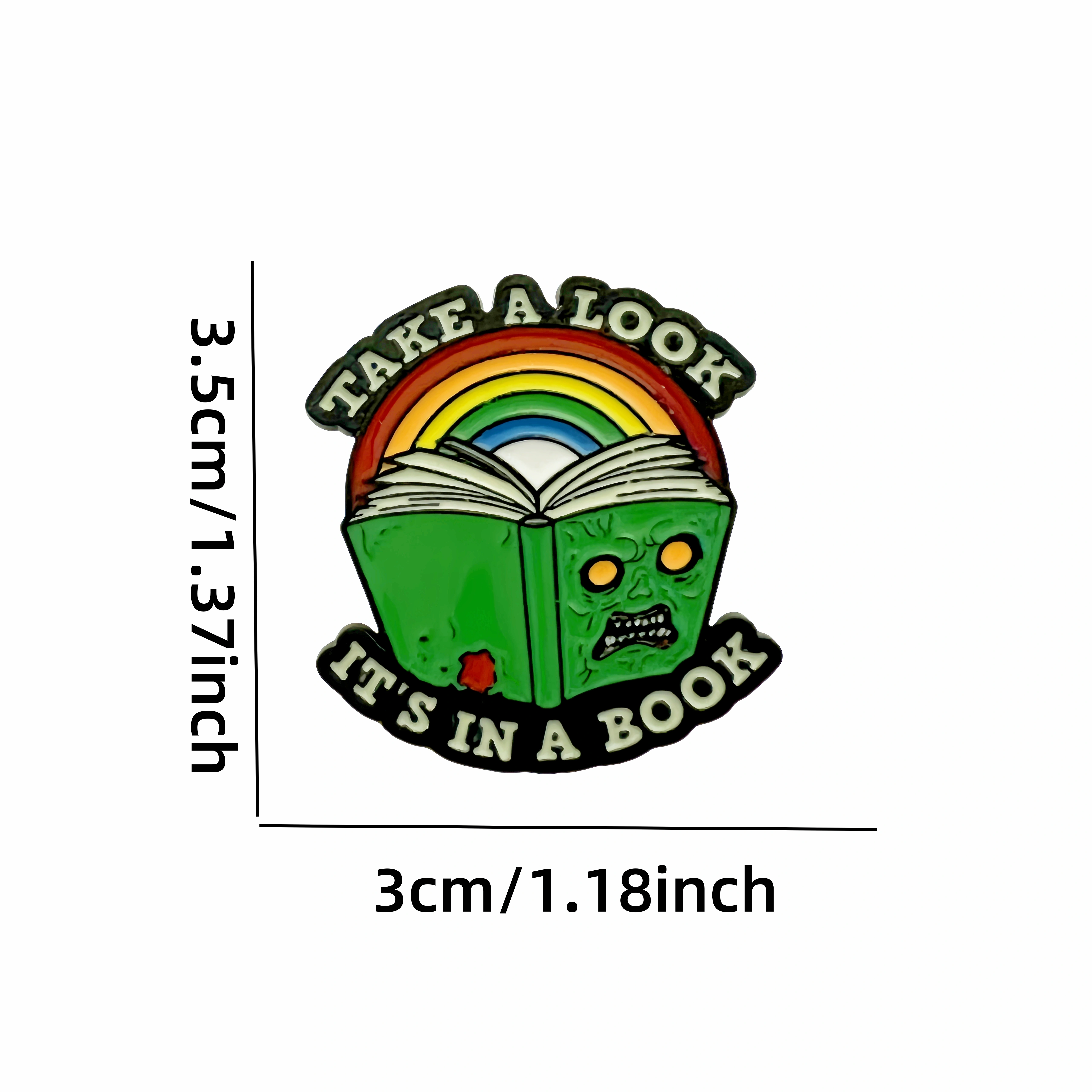 Broche en émail dur pour thé et livres, triples insignes de livres, broches de LIBRARES PUBLICES pou