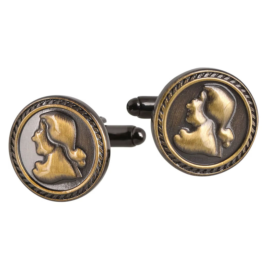 SAVOSHI boutons de manchette ronds en Bronze pour hommes chemise française mode cadeau boutons de ma