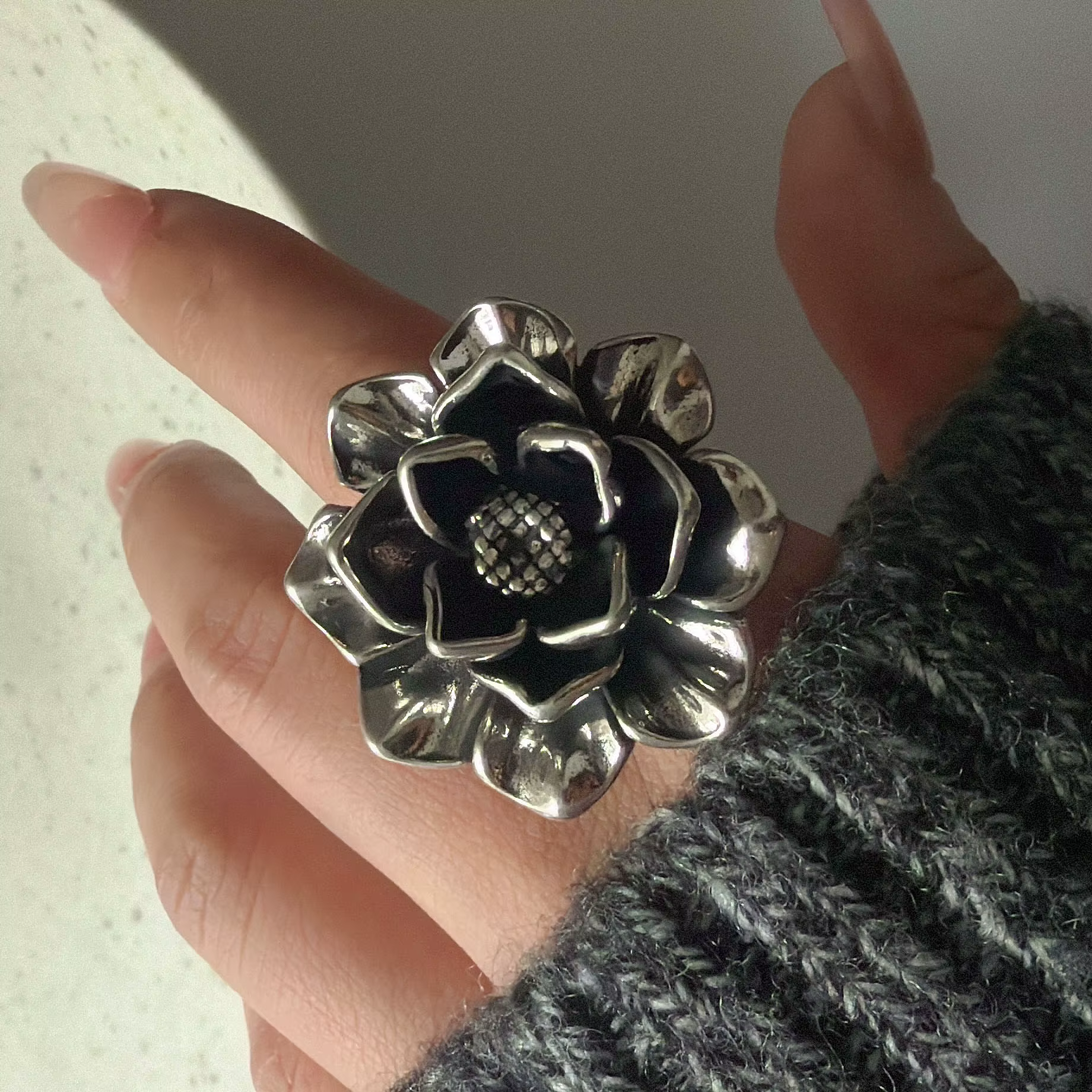 Bagues en argent Sterling 925 pour femmes, ensemble de bagues minimalistes faites à la main, Simple,