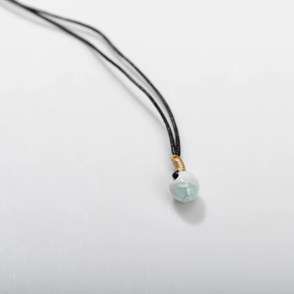 Collier Simple en Céramique Craquelée de Glace, Bijoux à la Mode, Vente en Gros, Cadeau pour Femme e