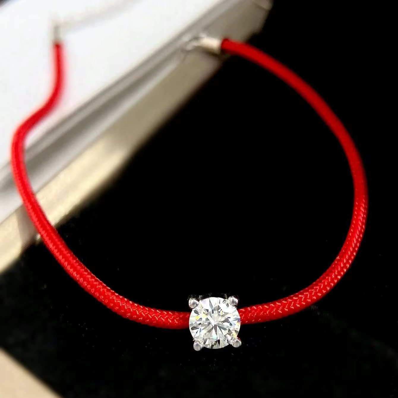 GRA – bracelets ronds en diamant Moissanite pour femme, 0.5 Carat, certifié scintillant, cadeau mini