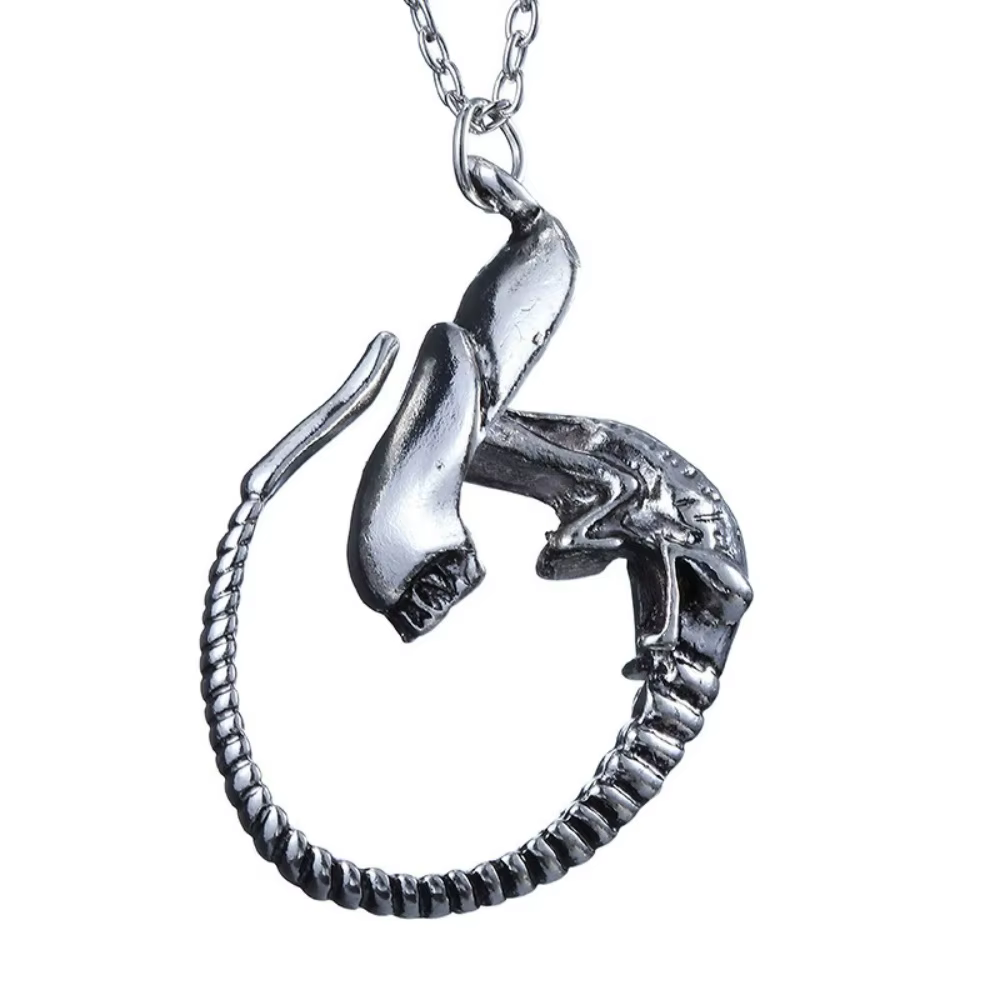 ALIEN prédateur alliance collier ALIEN xenomorphe reine prométhée collier pendentif COSPLAY hommes V