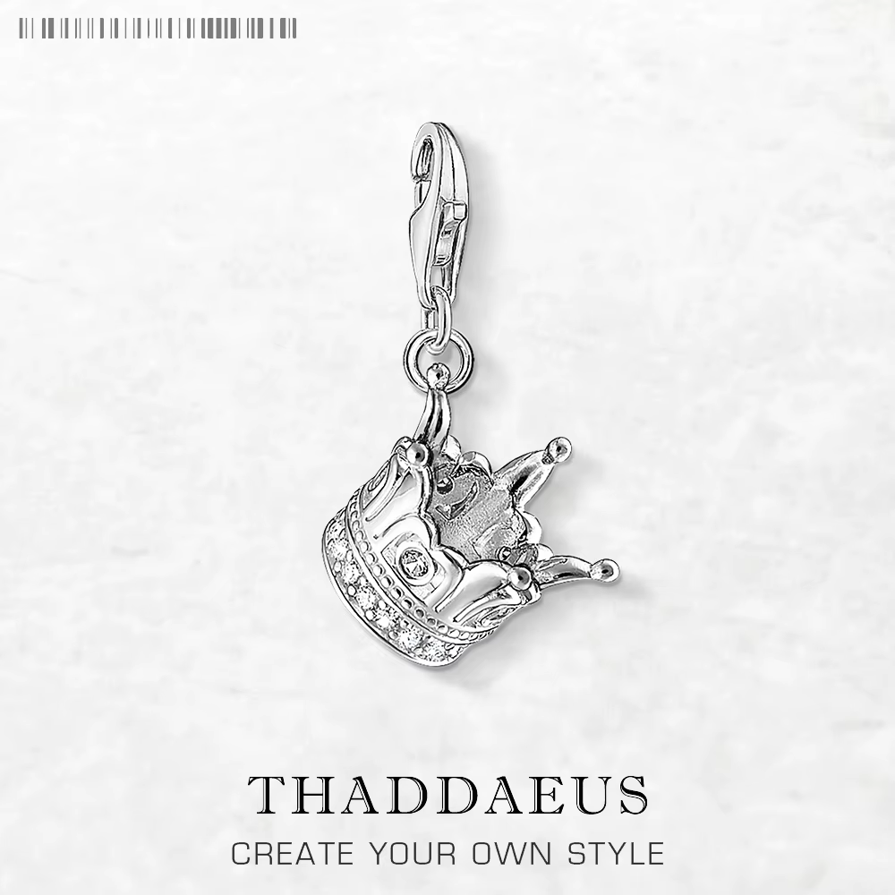 Pendentif à breloque couronne en argent Sterling 2022, Europe été 925, cadeau Vintage pour femmes et