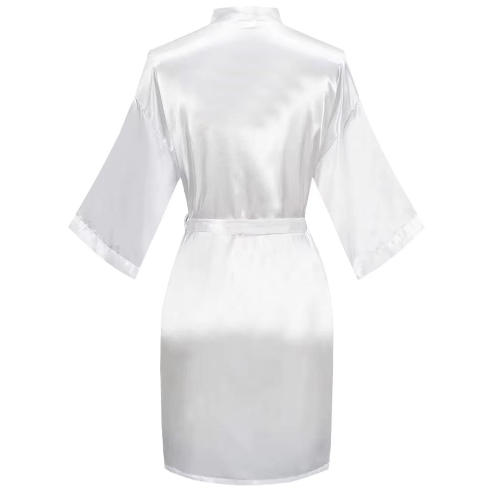 Grand-mère de la mariée peignoir de mariage Robe de mariée mariée demoiselle d'honneur Robes de mari