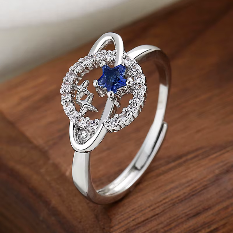 Bague en argent sterling 925 classique avec zircon pour femme, luxueuse, brillante, magnifique, tend