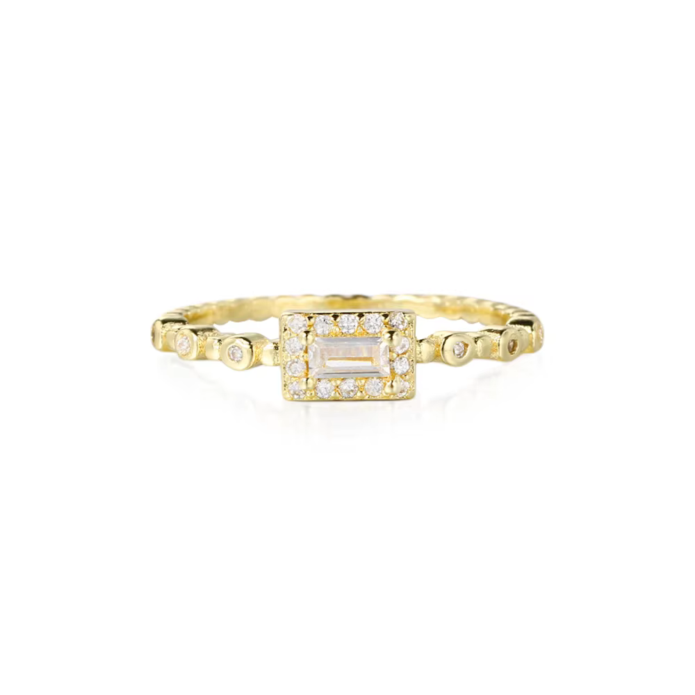 Bagues tendance élégantes et délicates pour femmes, bague romantique pour femmes, Zircon brillant de