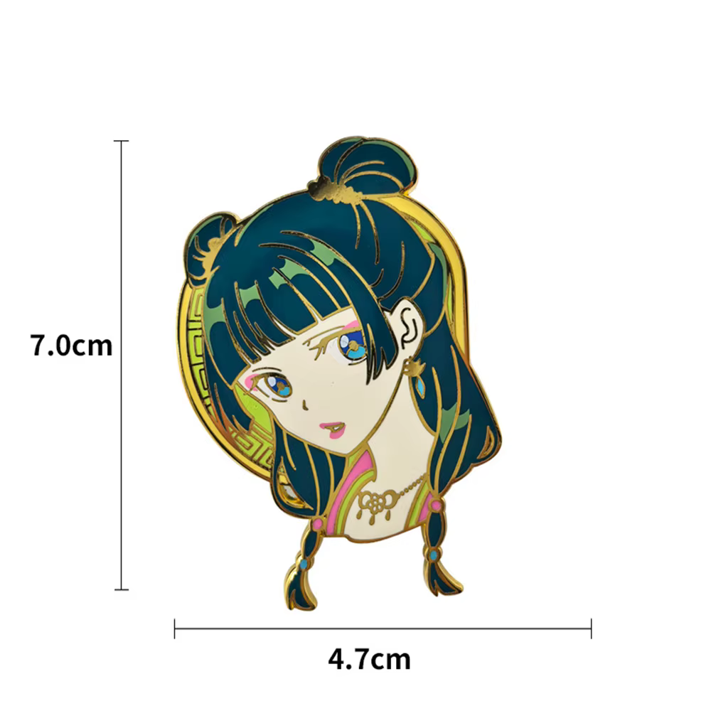 Anime l'apothicaire journaux Mao Mao Kawaii Cosplay Costume Badge broche accessoires sac à dos pende