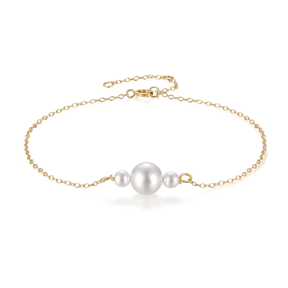 CANNER – bracelet en argent Sterling 925 avec perles exquises et chaleureuses, pour femmes et filles
