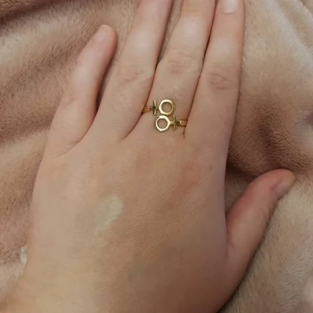 Bague en acier inoxydable