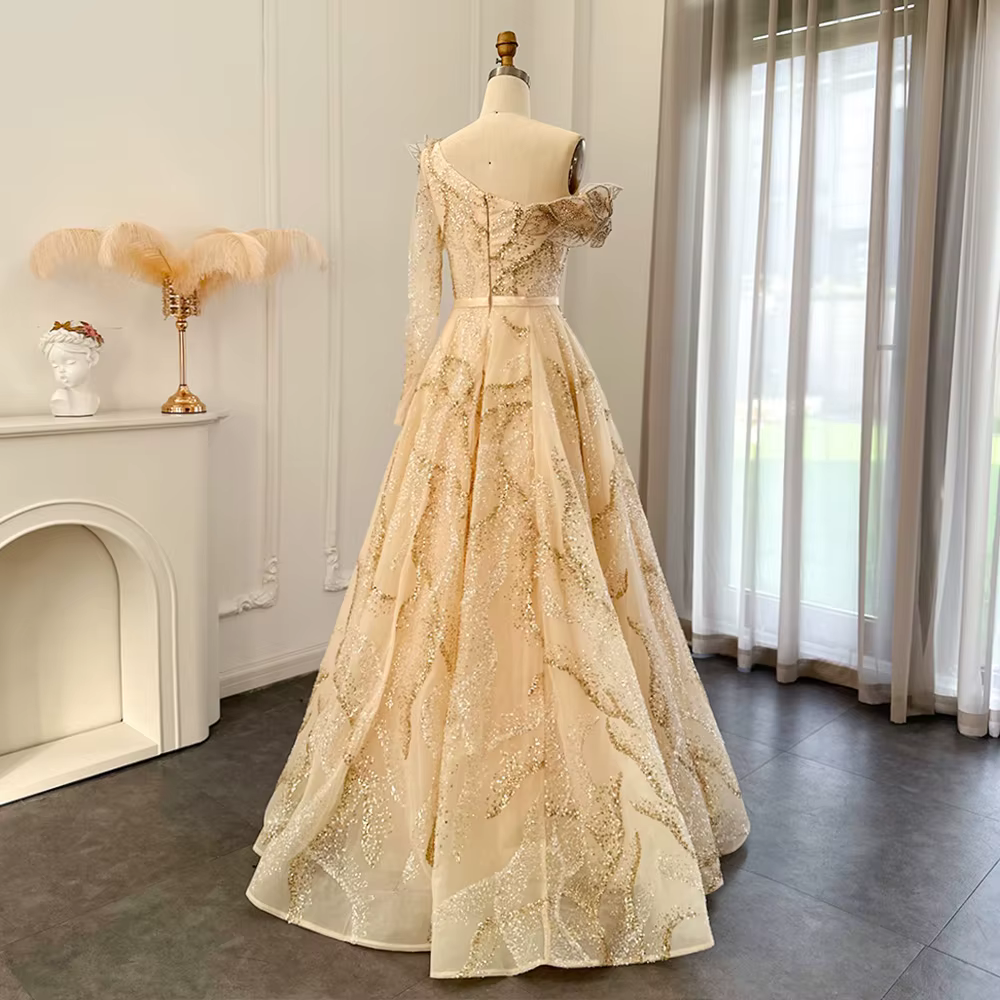 Sharon Said – robe de soirée de luxe rose