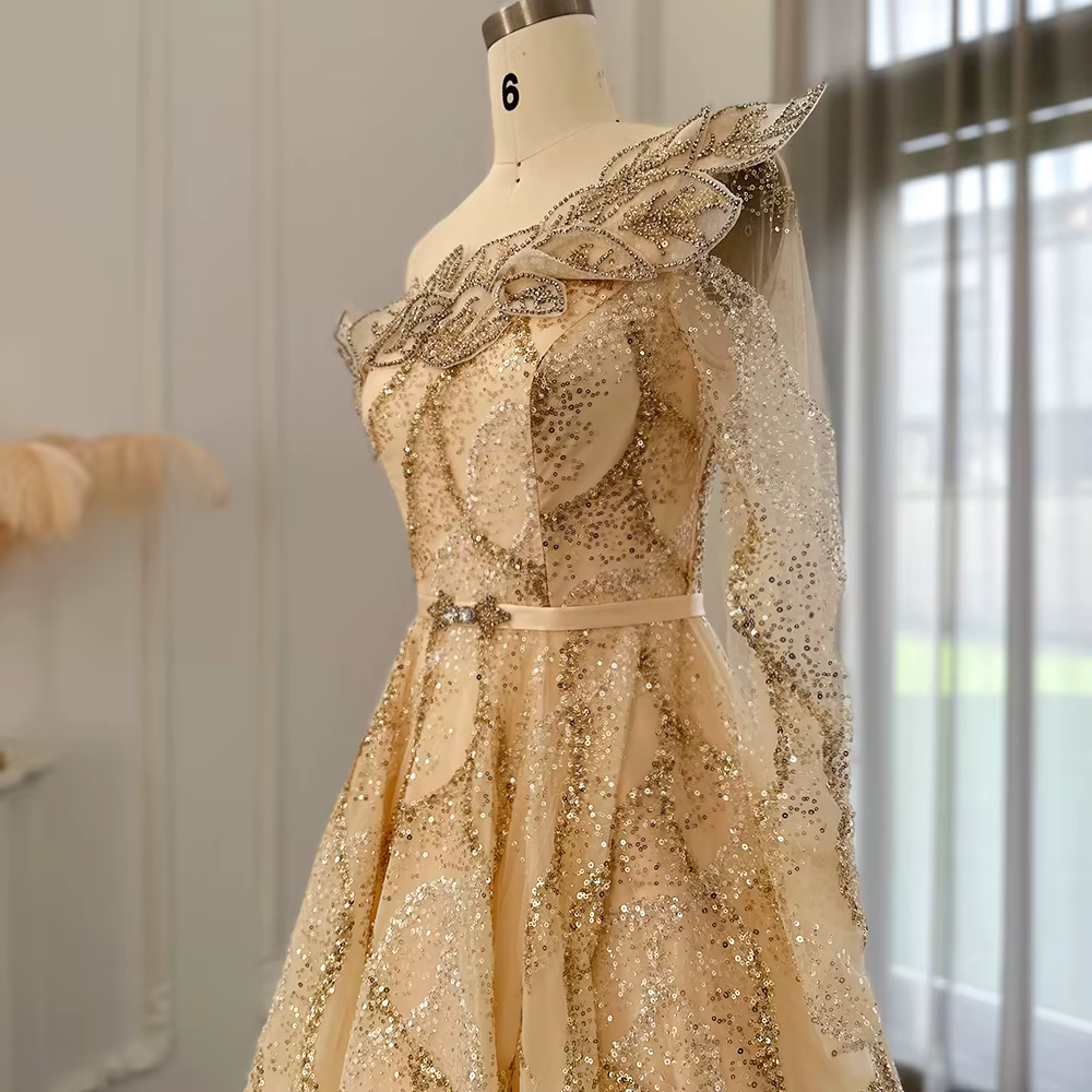 Sharon Said – robe de soirée de luxe rose