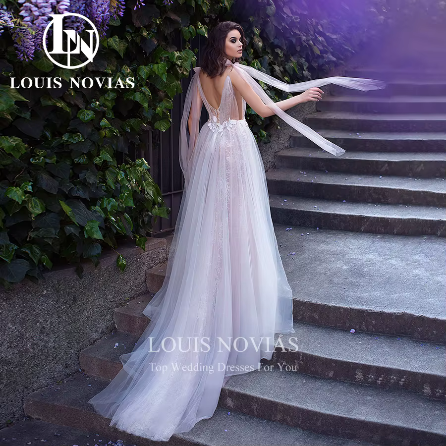 LOUIS NOVIAS – robe De mariée trapèze pour femmes