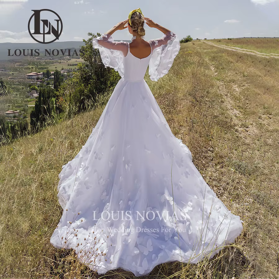 Modiis-Robes de mariée A-ligne pour femmes