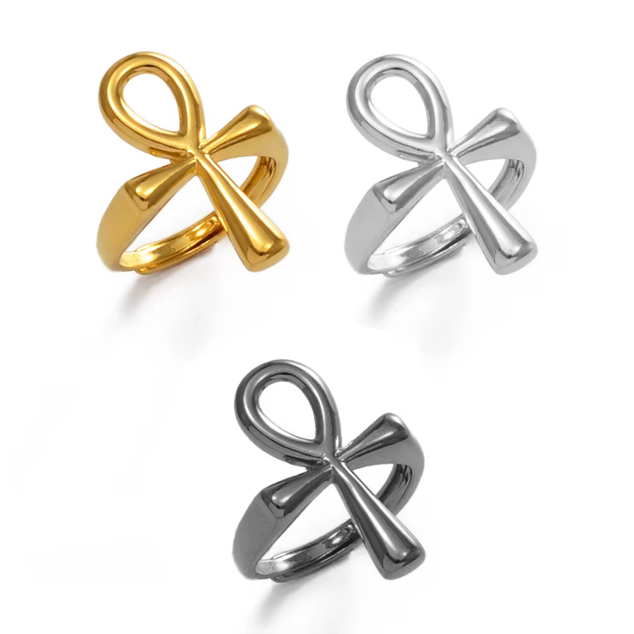 Anniyo Ankh Ring pour femme