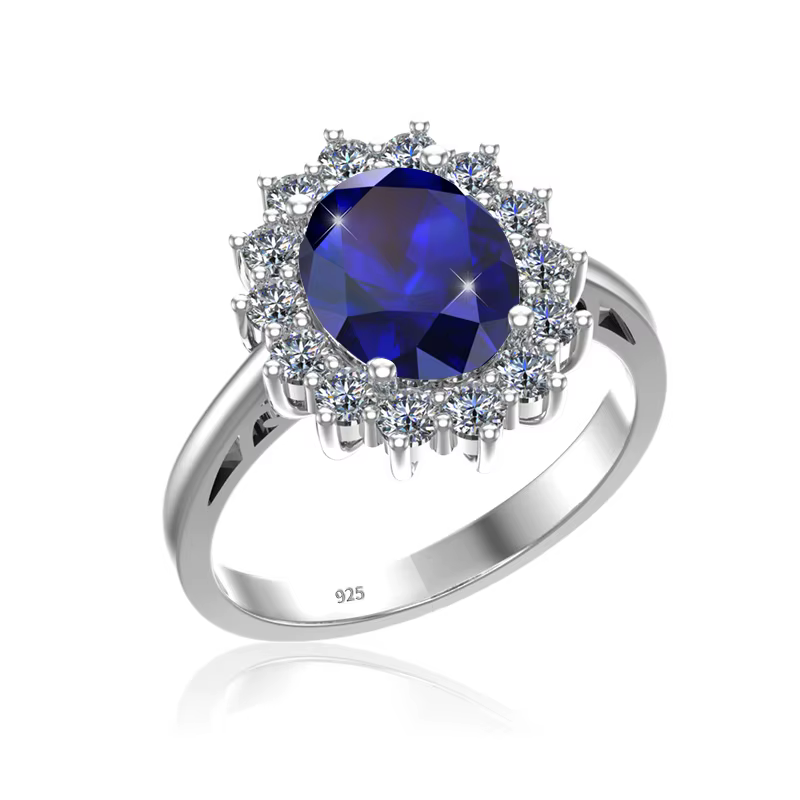 Szjinao – bague saphir pour femmes