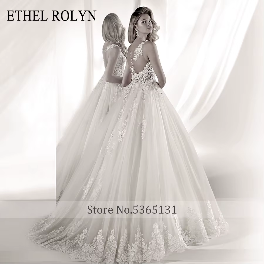 ETHEL ROLYN – robe De mariée ligne A scintillante